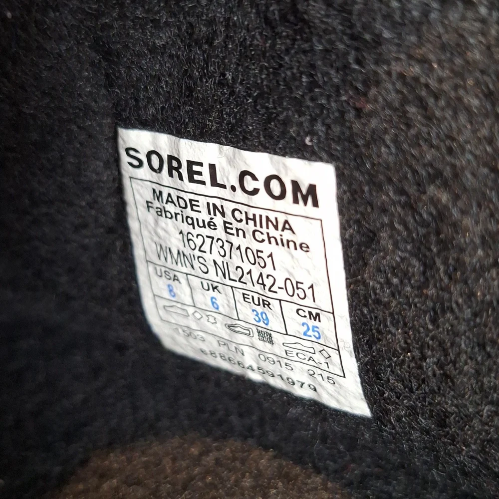 Sorel Joan of Arctic Knit II Neon Waterproof Insulated Tall Boots Size 8